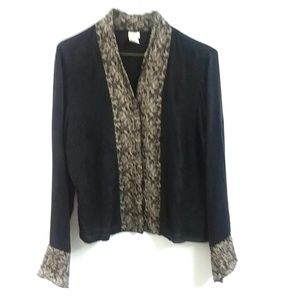 J JILL SHEER JACKET – SHIRT SIZE SP